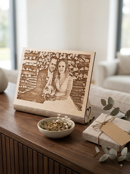 Fotogravur Selbststehend