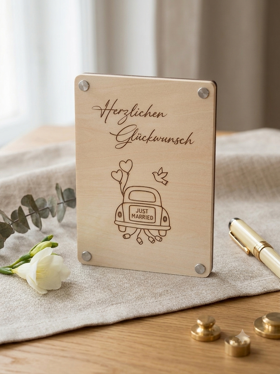 Geldgeschenkkarten Hochzeit