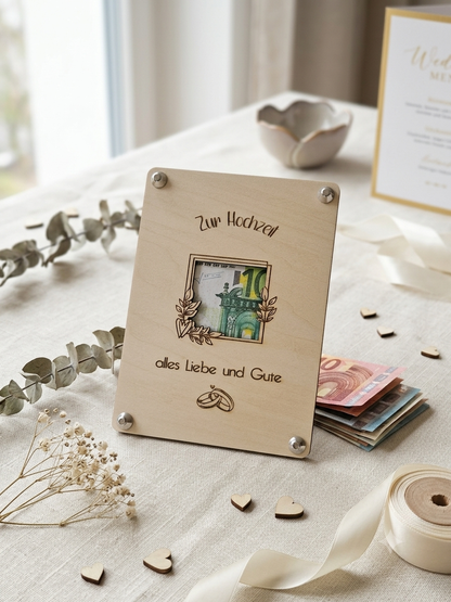 Geldgeschenkkarten Hochzeit